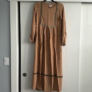 CML Modest Tan Dress